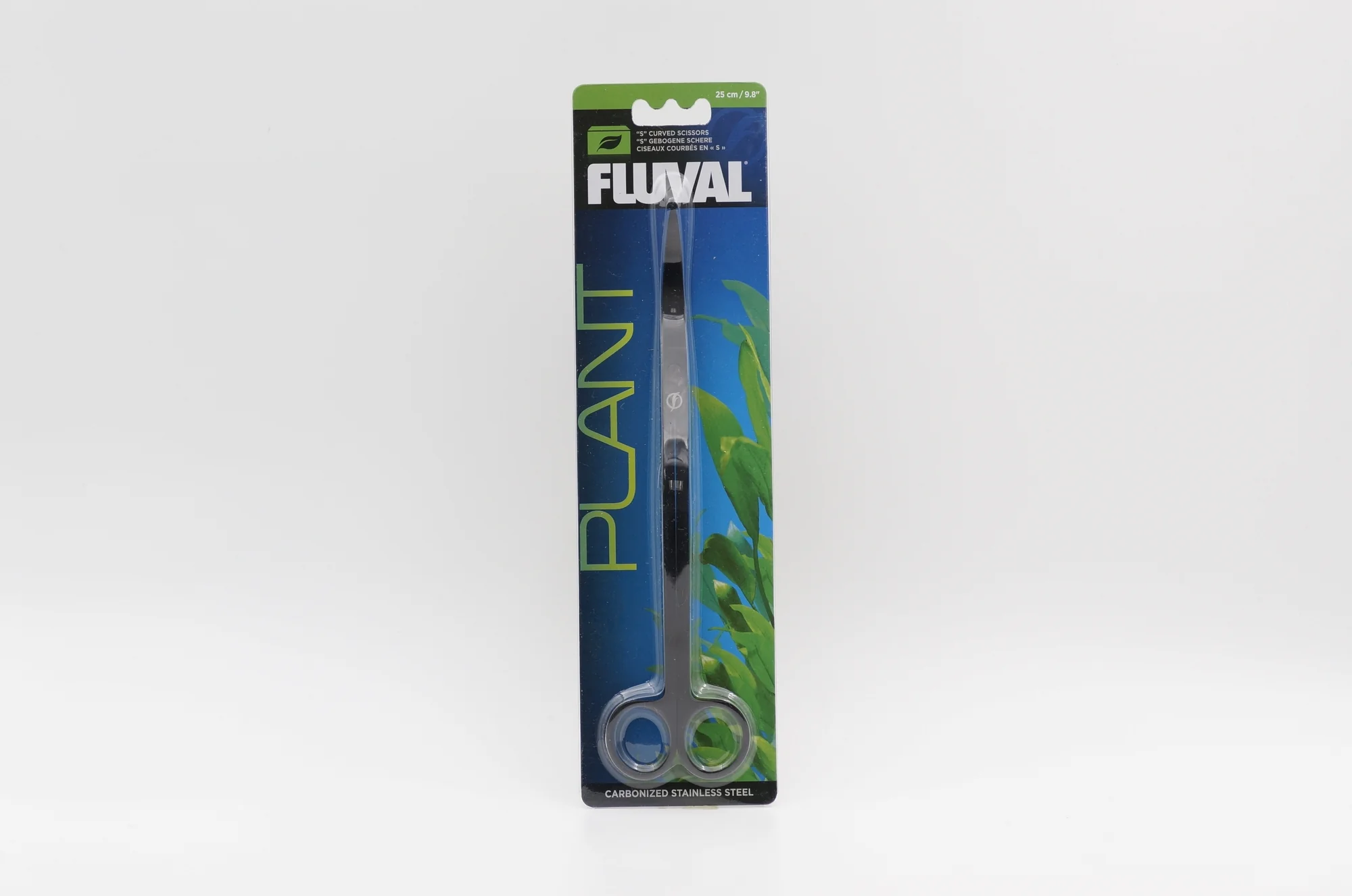 Fluval Curved Scissor S Carbonized SS Black 25cm